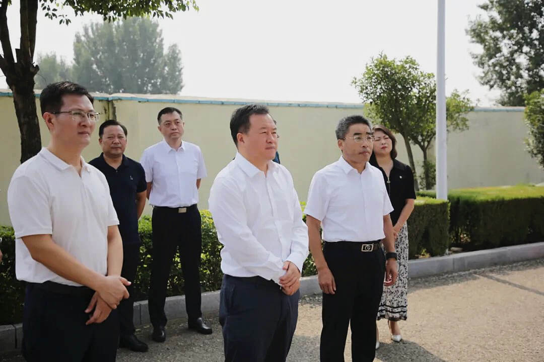 苟宏水带队调研污水处理提标改造及污泥处置工作
